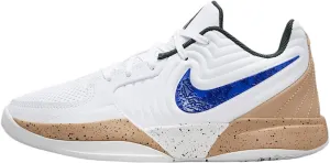 Nike Ja 2 'Big Kids' Basketball Shoes (FV5633-101, White/Hemp/Vintage Green/Astronomy Blue)