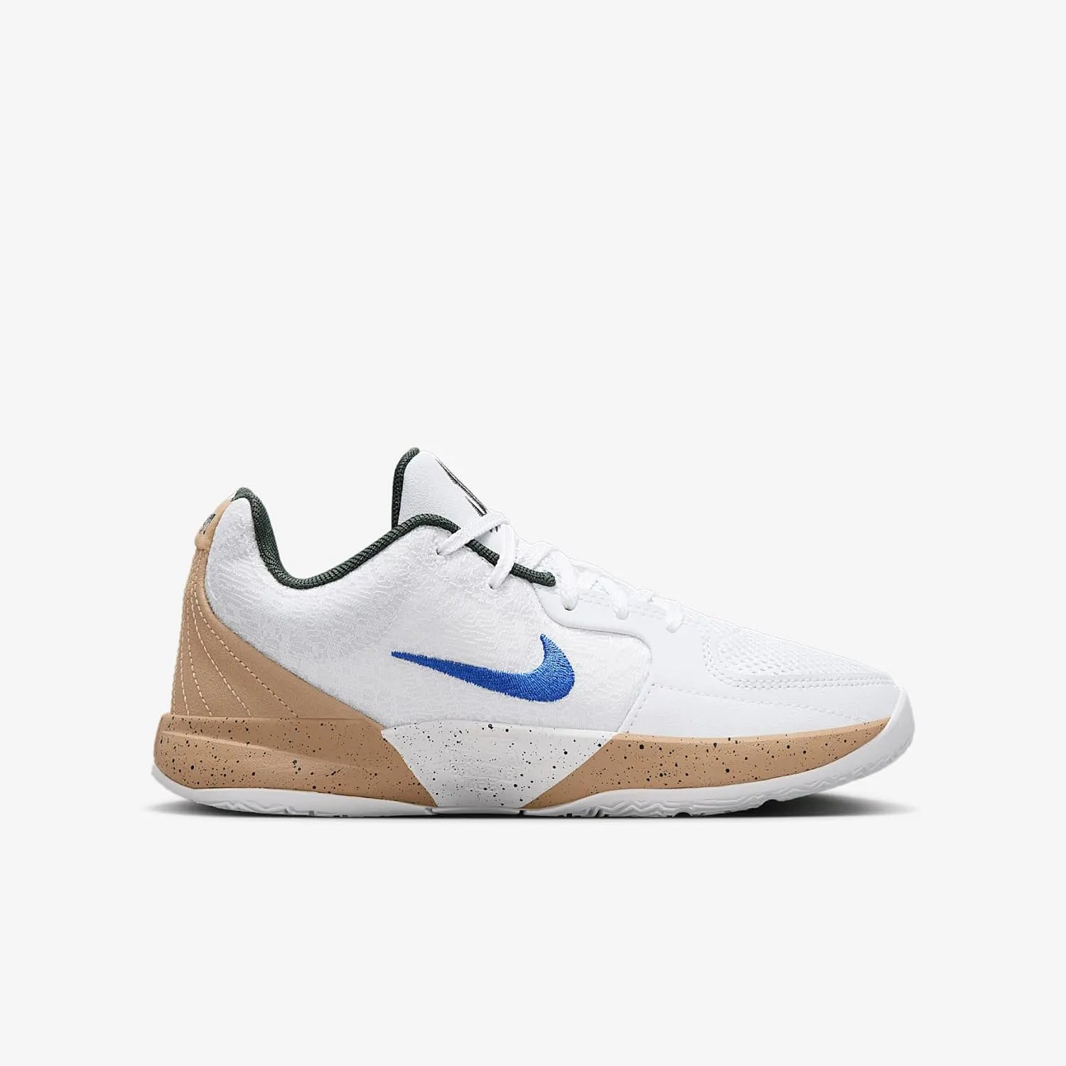 Nike Ja 2 'Big Kids' Basketball Shoes (FV5633-101, White/Hemp/Vintage Green/Astronomy Blue)