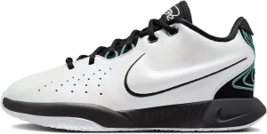 NIKE Lebron XXI Conchiolin Big Kids' Basketball Shoes (FZ7189-100, White/Bicoastal/Photon Dust/Black) Size 4.5