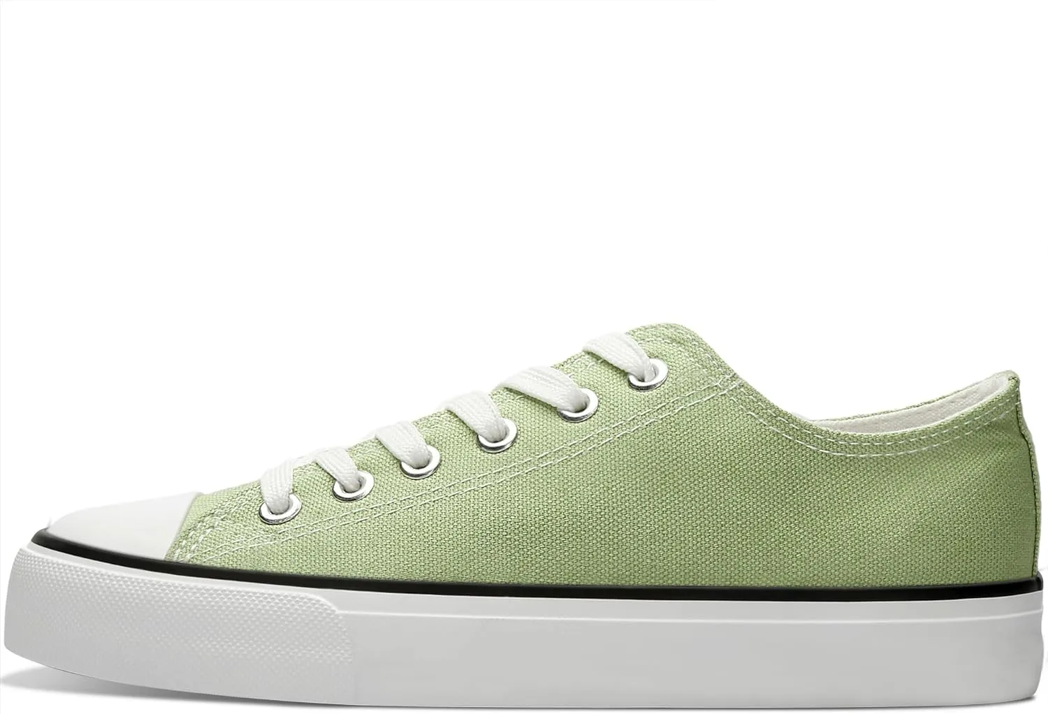 Obtaom Women’s Canvas Shoes Low Top Fashion Sneakers Slip on Walking Shoe
