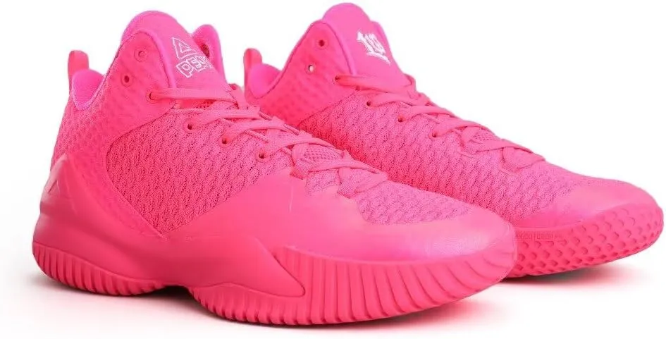 PEAK High Top Mens Basketball Shoes Streetball Master Breathable Outdoor Sneakers Cushioning Shoes for Fitness