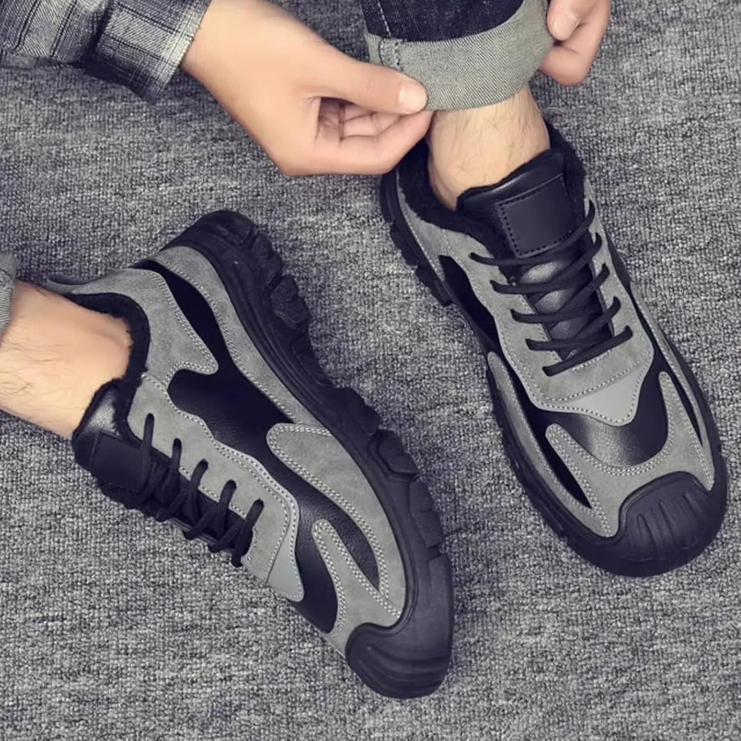 Platform Sneakers for Women Slip On Platform Shoes for Women Womens White Tennis Shoes Round Toe Slip On Casual Loafers for Women Wide Womens Sneakers