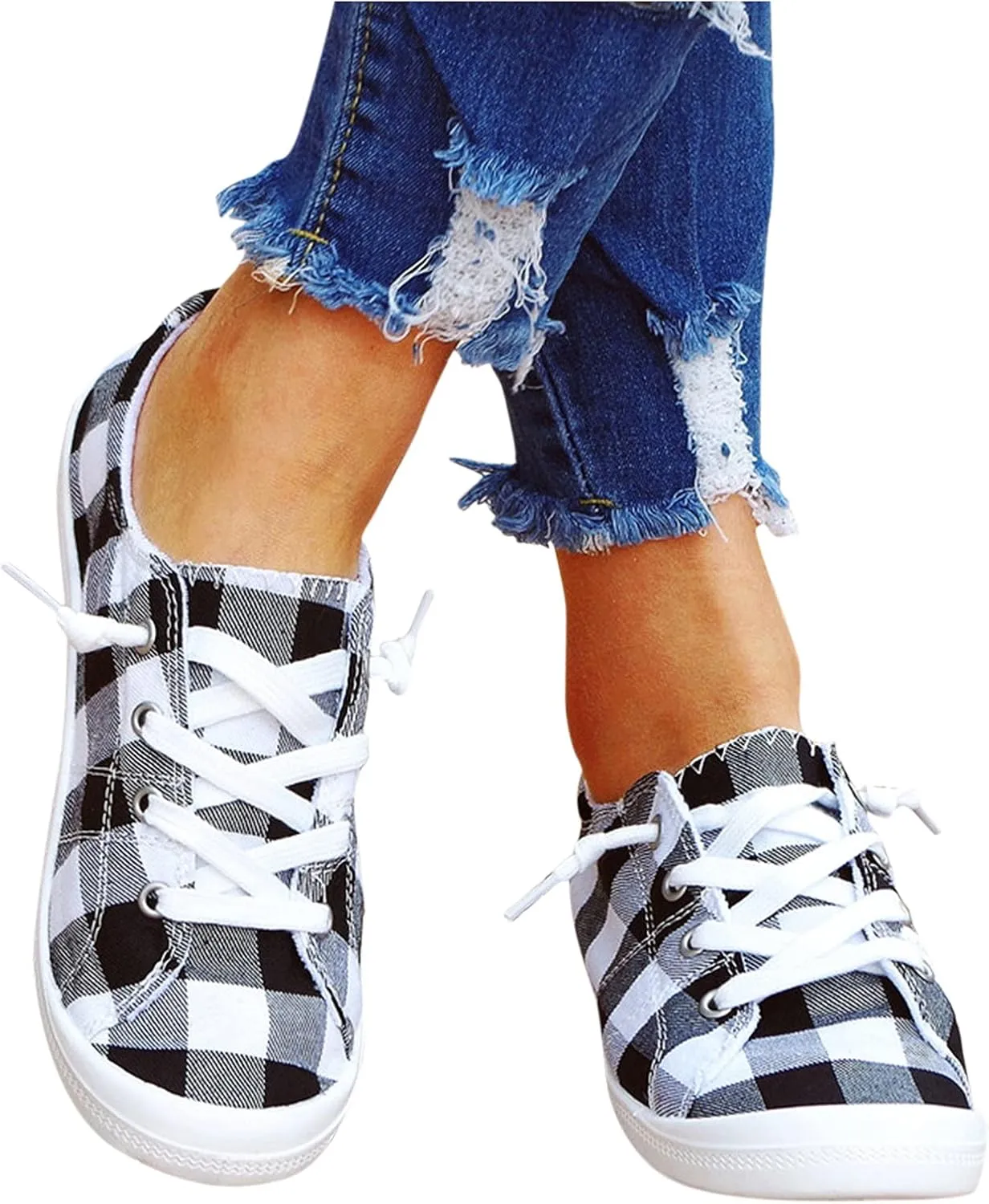 Platform Sneakers for Women Wide Width Zapatos para Mujeres Slip On Tennis Shoes for Women Business Casual Sneakers Women Arch Support Non Slip Shoes for Women