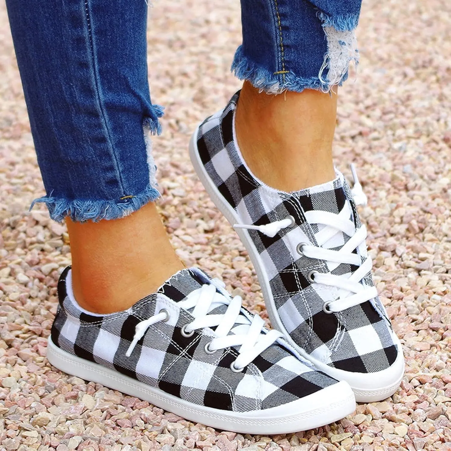 Platform Sneakers for Women Wide Width Zapatos para Mujeres Slip On Tennis Shoes for Women Business Casual Sneakers Women Arch Support Non Slip Shoes for Women