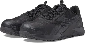 Reebok® Work Nanoflex TR Work EH Comp Toe Shoes for Men – TPU Heel Upper – Bootbed™ Footbed