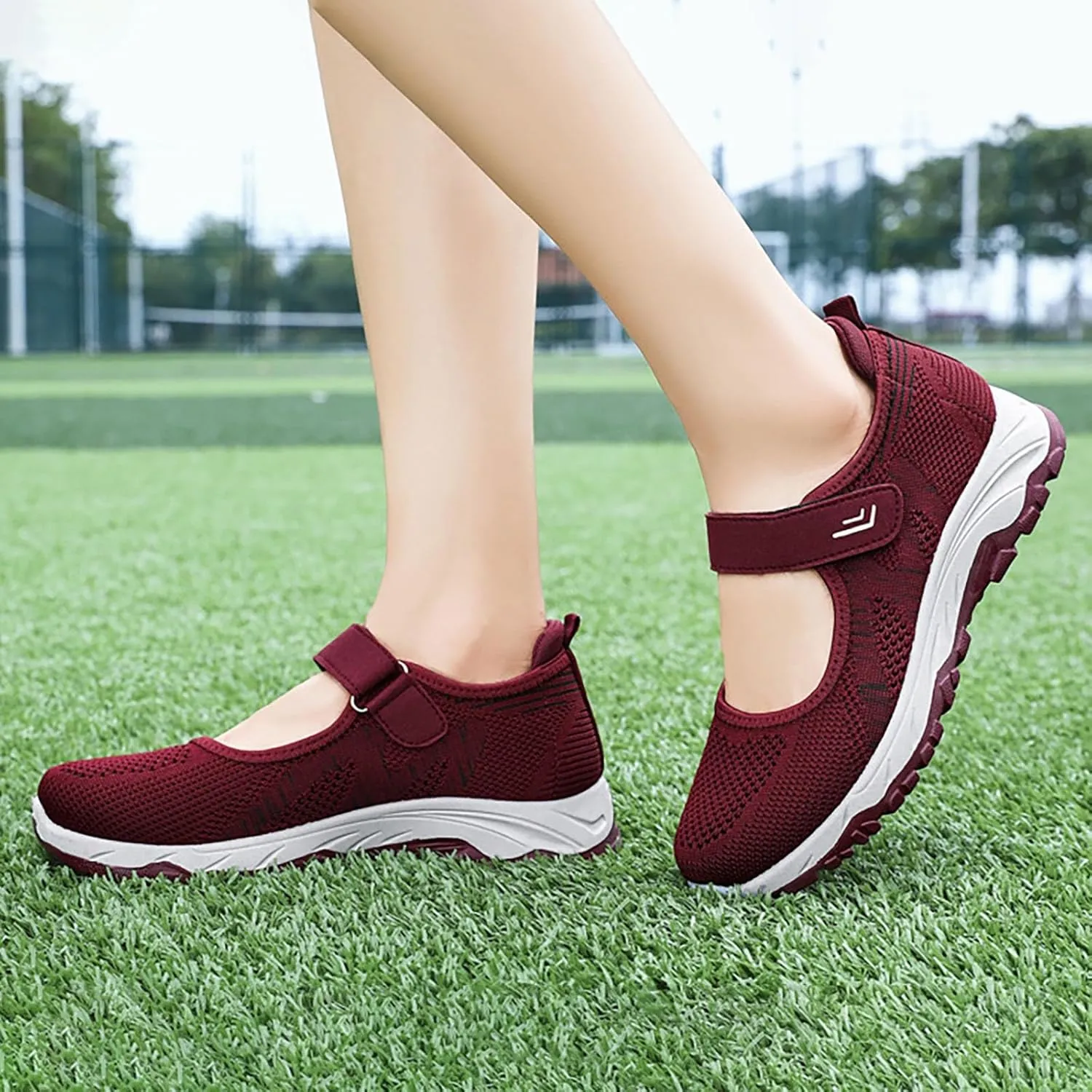 Running Shoes for Women Mens Slip On Sneakers Loafers for Women Comfort Fashion Casual Comfy Soft Christmas Tennis Shoes Round Toe Slip On Casual