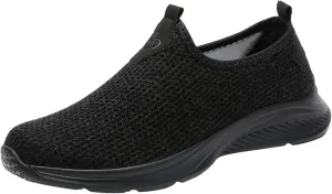 Running Shoes Womens Lightweight Sneakers for Women Womens Athletic Shoes Comfortable Dressy Slip on Mens Loafers Casual Slip On White Leather Sneakers for Women