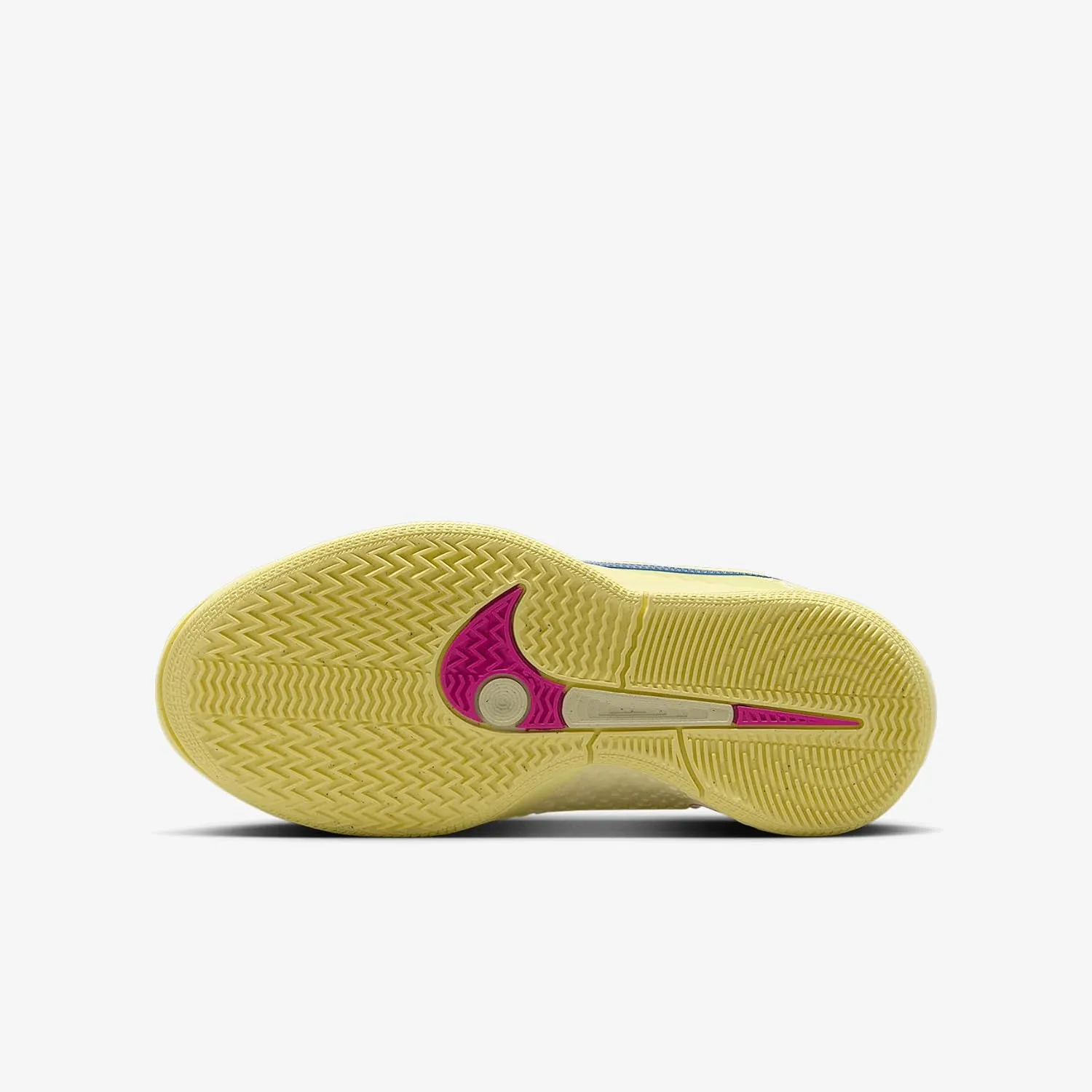 Sabrina 2 "Court Vision Big Kids' Basketball Shoes (FQ7376-800, Citron Tint/Alabaster/Laser Fuchsia/Royal Pulse)