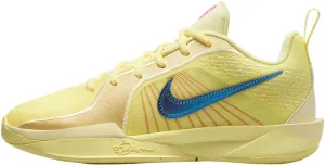Sabrina 2 "Court Vision Big Kids' Basketball Shoes (FQ7376-800, Citron Tint/Alabaster/Laser Fuchsia/Royal Pulse)