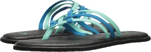 Sanuk Women's Yoga Salty | Flip Flops for Women | Yoga Sandals For Women | Memory Foam Footbed