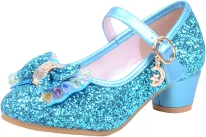 Shoes for Girls, 5-13 Years Infant Kids Baby Girls Pearl Crystal Bling Bowknot Single Princess Shoes Sandals