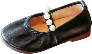 Size 11 Toddler Sandals Girls Toddler Little Girl Dress Shoes Casual Slip On Ballet Toddler Flip Flops Girls