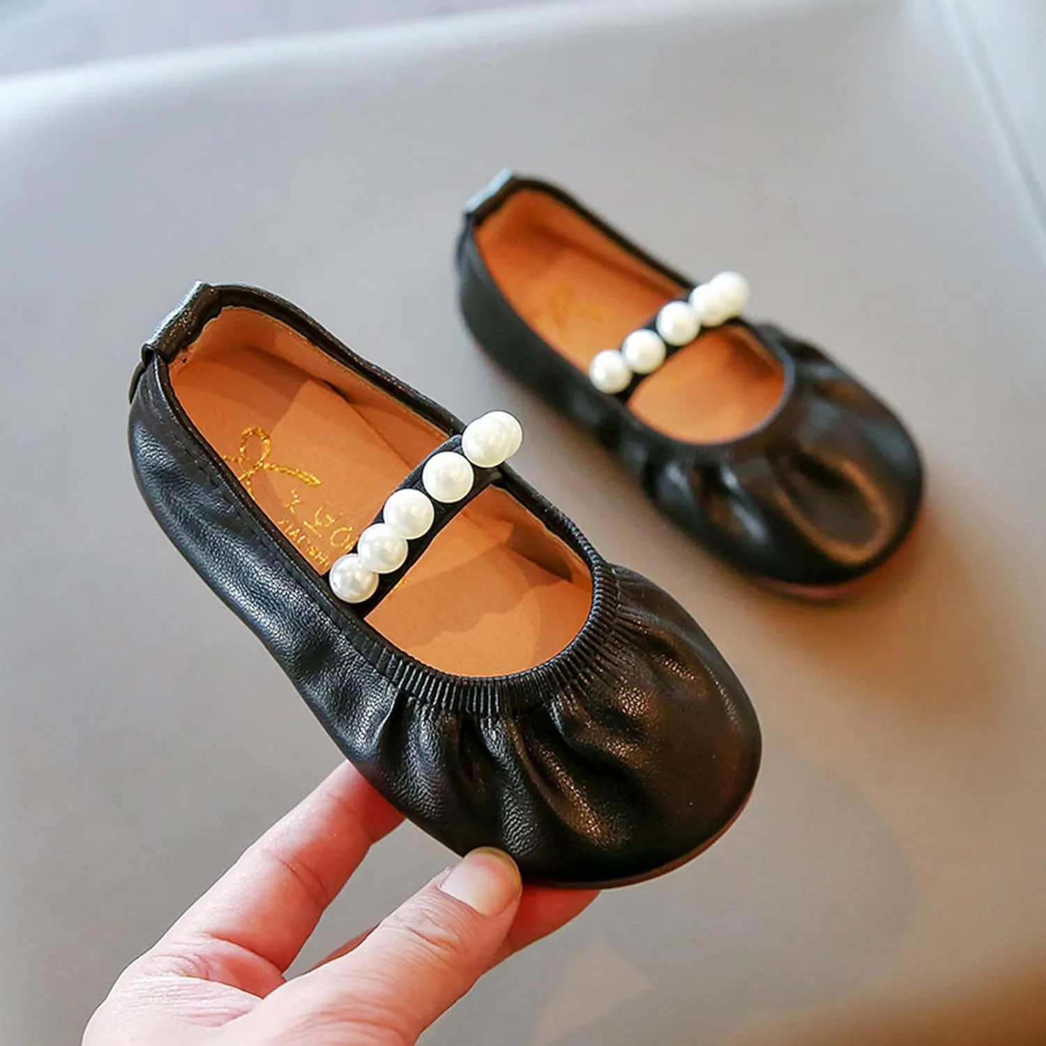 Size 11 Toddler Sandals Girls Toddler Little Girl Dress Shoes Casual Slip On Ballet Toddler Flip Flops Girls