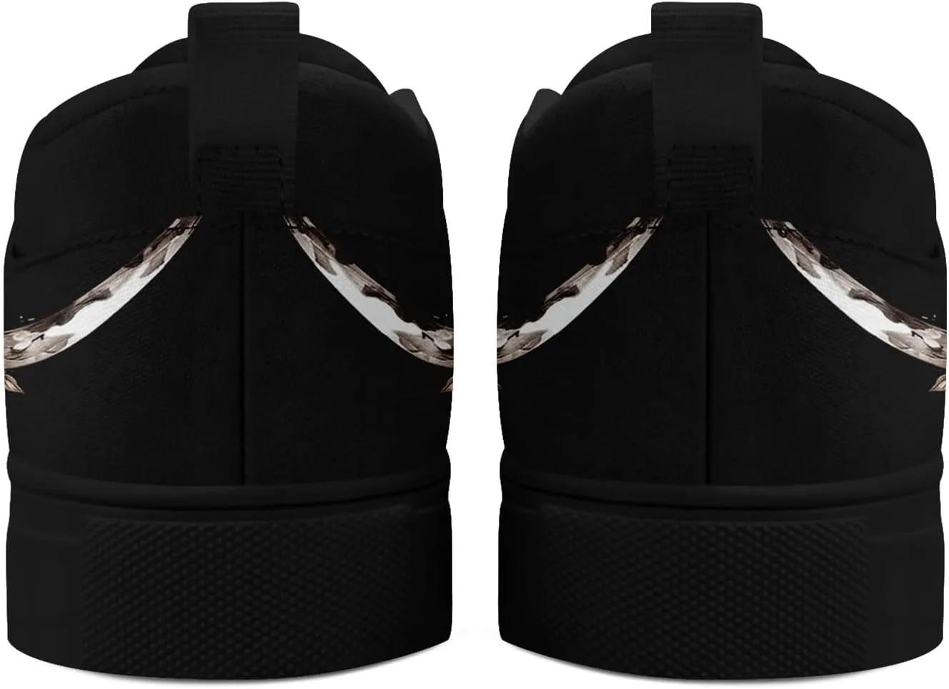 Skull Canvas Slip on Shoes Fashion Sneakers Loafers Casual Walking Shoes for Men Women