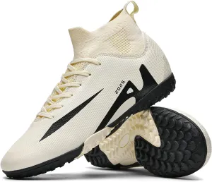 Soccer Cleats for Mens Womens Indoor Soccer Shoes Unisex Baseball Turf Shoes Youth Rugby Shoes Adult AG FG TF Football Boots Wide Training Sneaker