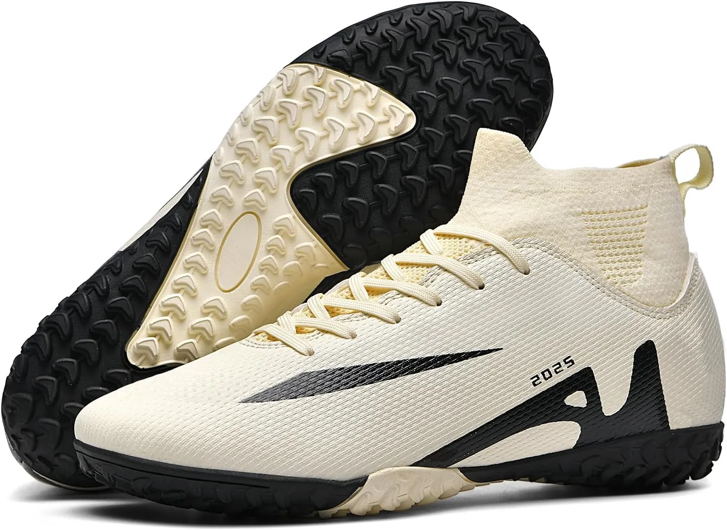 Soccer Cleats for Mens Womens Indoor Soccer Shoes Unisex Baseball Turf Shoes Youth Rugby Shoes Adult AG FG TF Football Boots Wide Training Sneaker