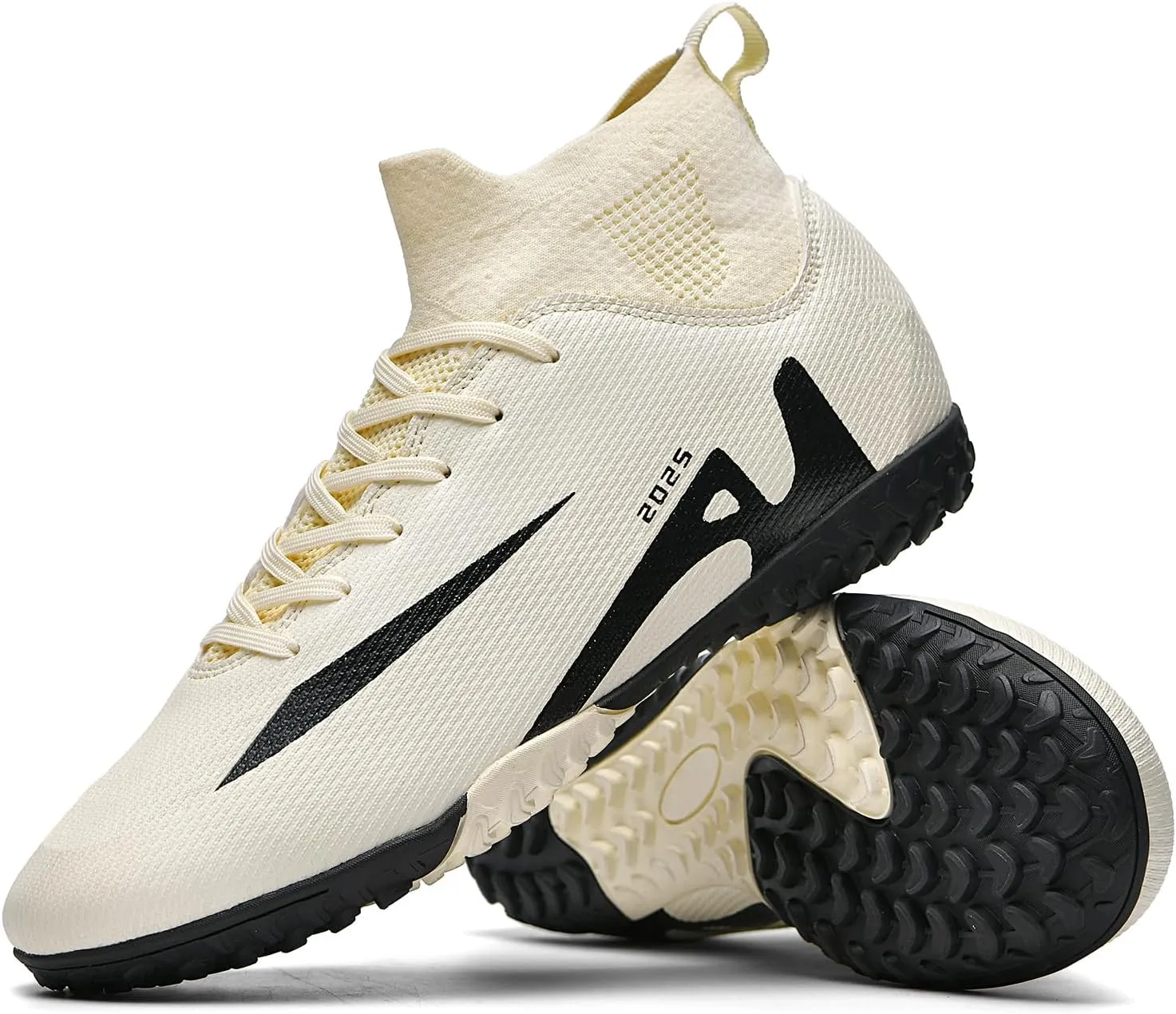 Soccer Cleats for Mens Womens Indoor Soccer Shoes Unisex Baseball Turf Shoes Youth Rugby Shoes Adult AG FG TF Football Boots Wide Training Sneaker