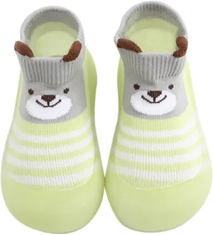 Sock Shoes for Kids Duck Boots Toddler Slip On Sneakers Lightweight Non-Slip Rubber Sole Baby First Walking Shoes