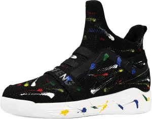 Soulsfeng High Top Running Shoes for Men Lightweight Breathable Mesh Walking Athletic Sneakers