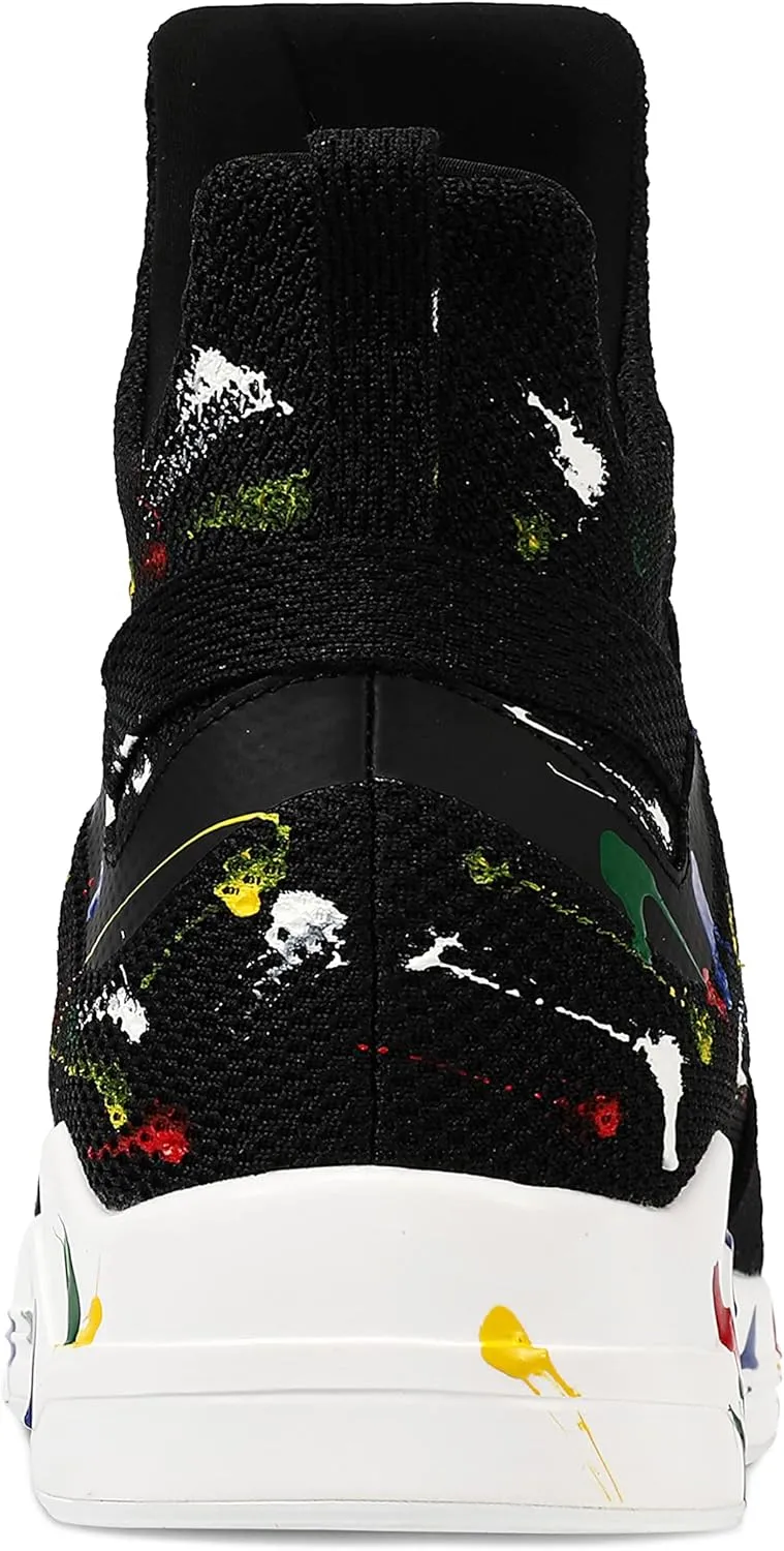 Soulsfeng High Top Running Shoes for Men Lightweight Breathable Mesh Walking Athletic Sneakers