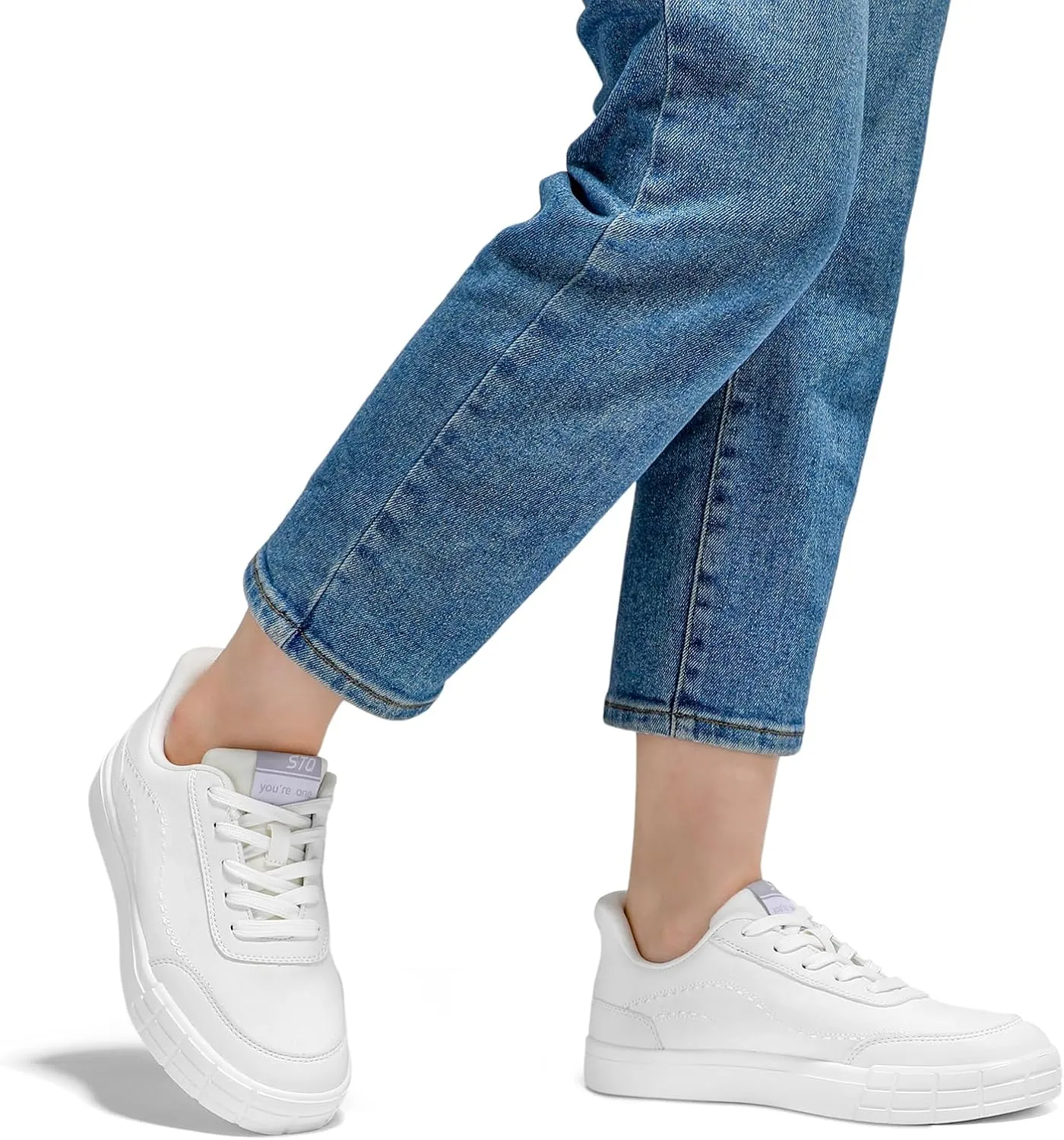 STQ Slip on Canvas Shoes for Women | Lightweight Skate Shoes Comfortable Tennis Sneakers