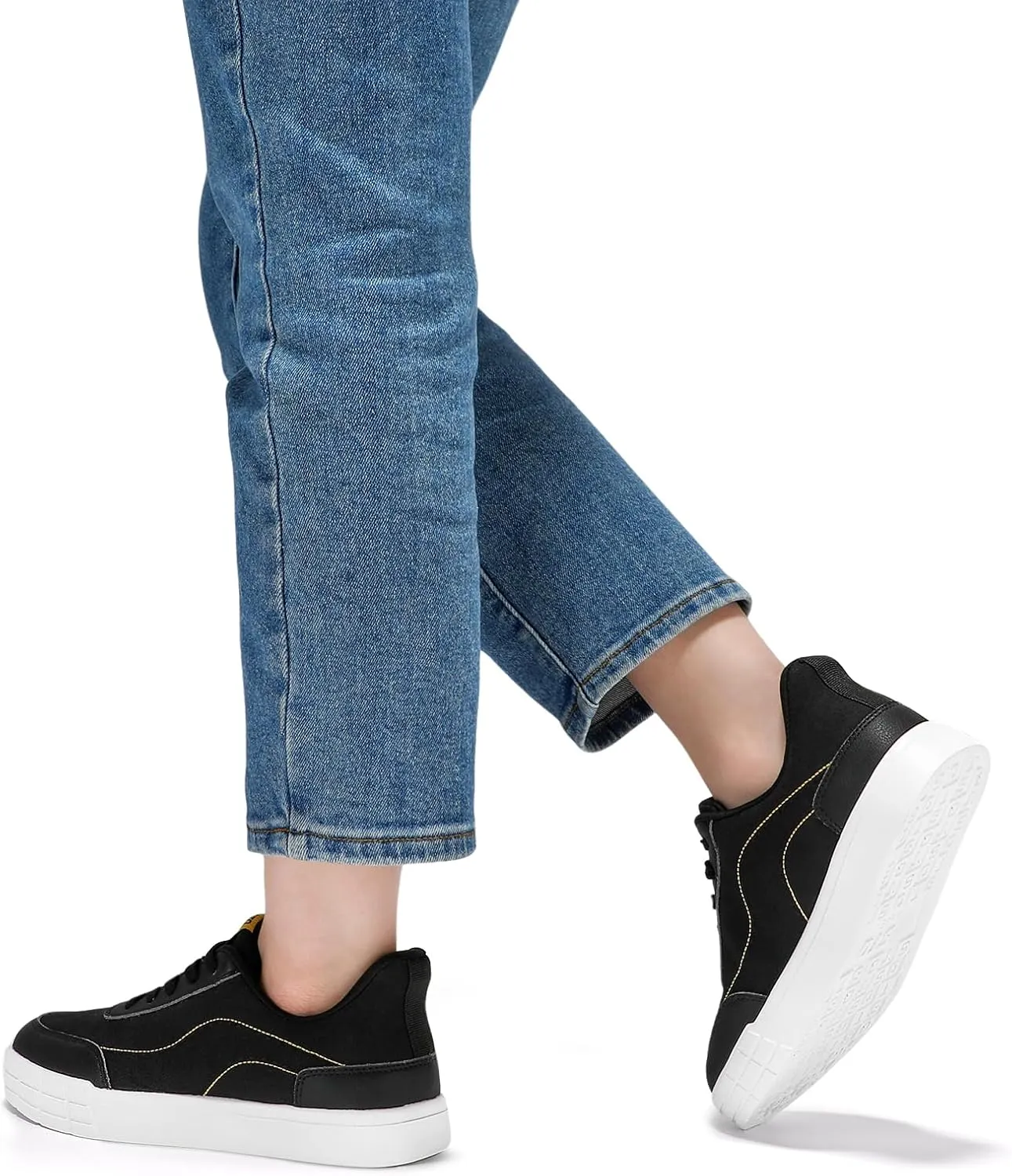 STQ Slip on Canvas Shoes for Women | Lightweight Skate Shoes Comfortable Tennis Sneakers