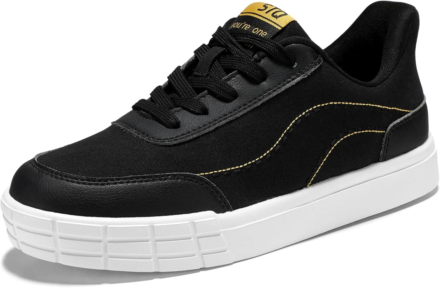 STQ Slip on Canvas Shoes for Women | Lightweight Skate Shoes Comfortable Tennis Sneakers