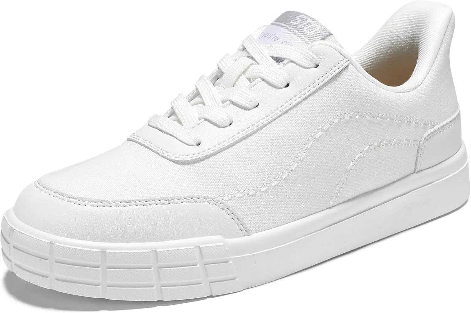 STQ Slip on Canvas Shoes for Women | Lightweight Skate Shoes Comfortable Tennis Sneakers