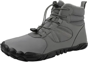 Teen Girls Winter Boots Waterproof Hiking Boots Lightweight Ankle Shoes Plush Lined Snow Boots Work Boots for Women
