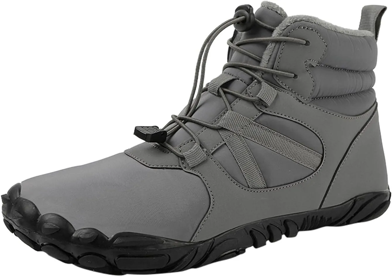 Teen Girls Winter Boots Waterproof Hiking Boots Lightweight Ankle Shoes Plush Lined Snow Boots Work Boots for Women
