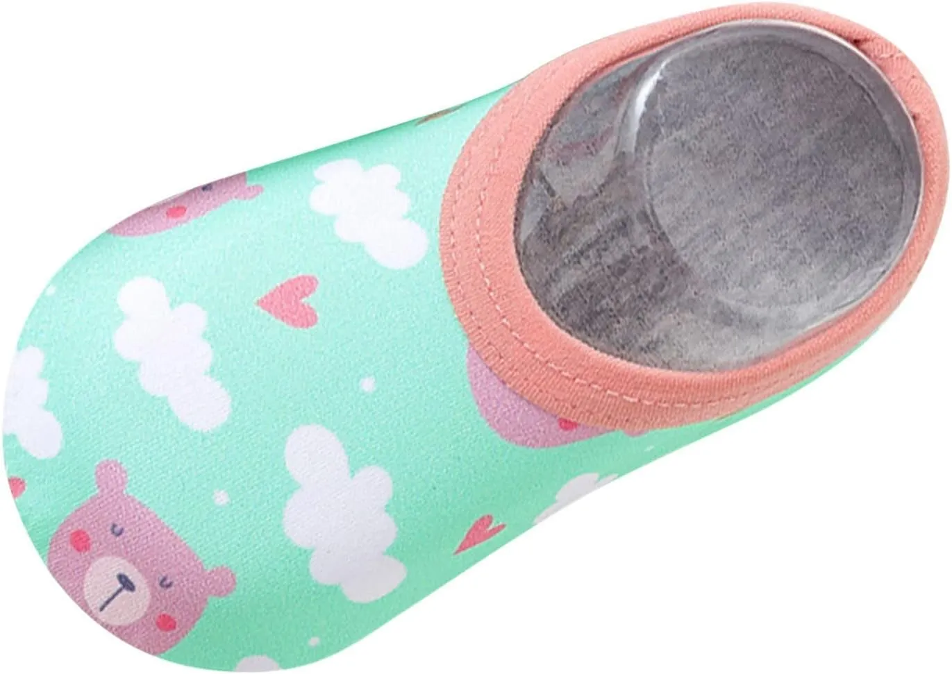 Toddler Baby Sock Shoes,0-7 Years Toddler Baby Boys Girls Cartoon Swim Water Shoes Barefoot Socks Non-Slip Shoes