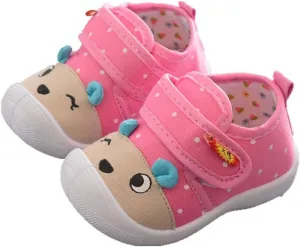 Toddler Girl School Shoes Boys Baby Kids Anti-Slip Girls Soft Sole Cartoon Shoes Toddler Boys Dress Shoes