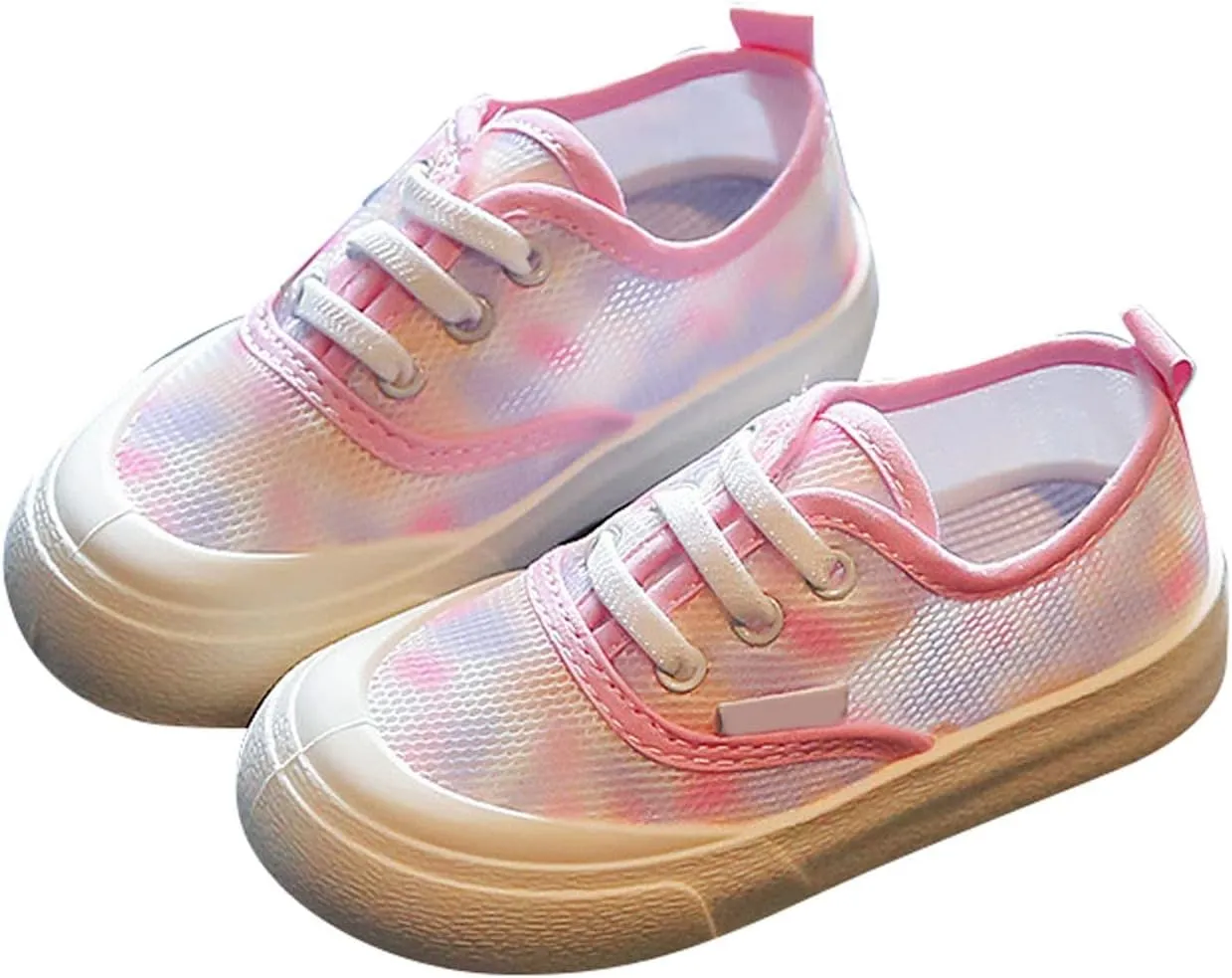 Toddler Little Kid Mesh Sneaker Girls Low top Slip on Hook and Loop Casual Walking Running Shoes Fashion Sneakers