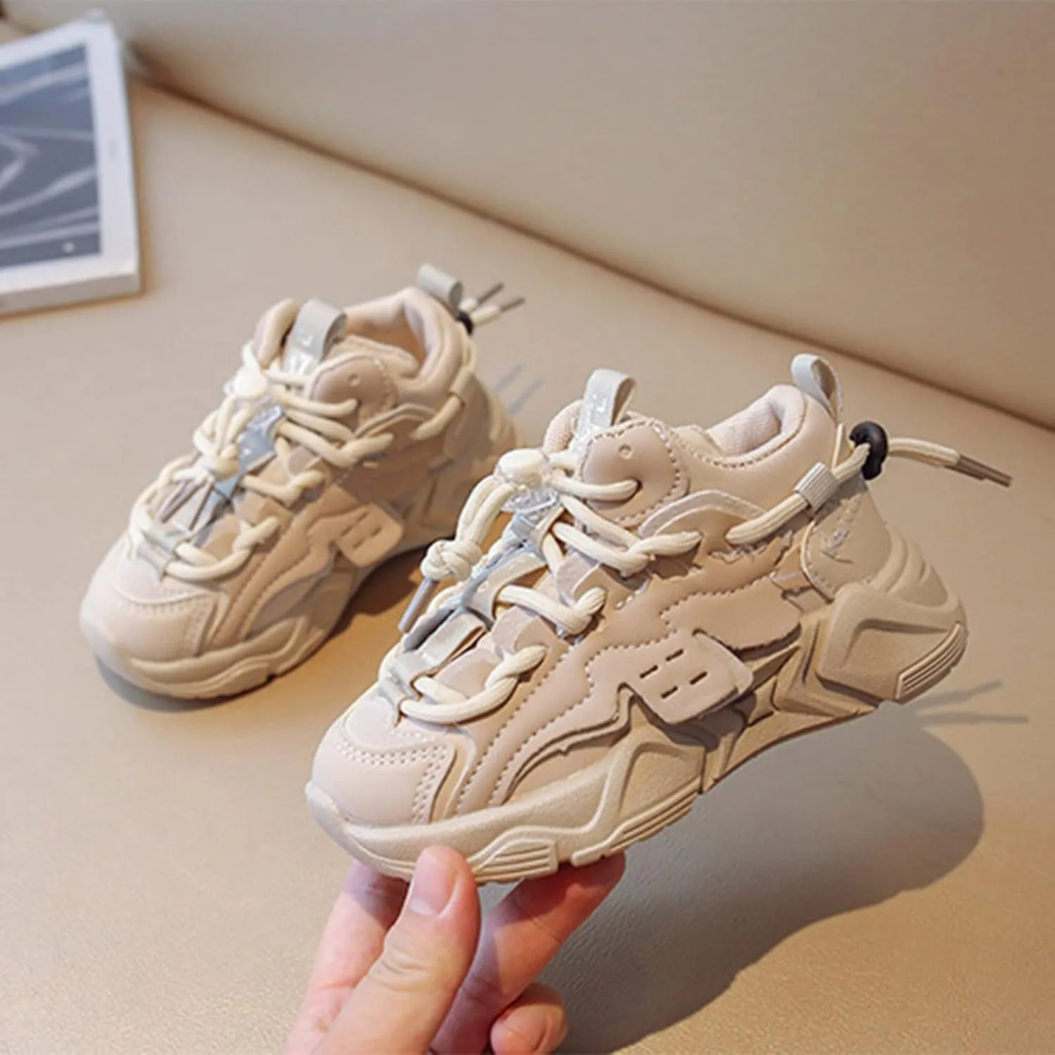 Toddler/Little Kid Boys Girls Lightweight Breathable Sneakers Non-Slip Athletic Tennis Shoes for Running Walking