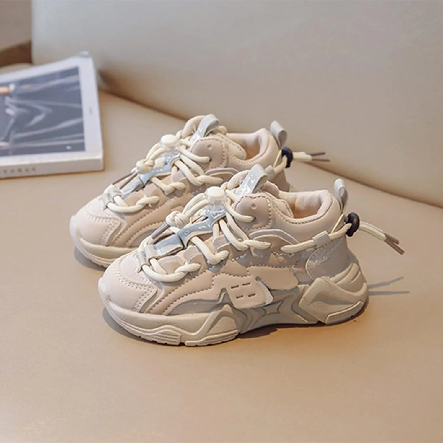 Toddler/Little Kid Boys Girls Lightweight Breathable Sneakers Non-Slip Athletic Tennis Shoes for Running Walking