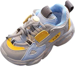 Toddler/Little Kid Boys Girls Shoes Running Sports Sneakers Breathable Casual Shoes Baby First Walking Shoes Outdoor