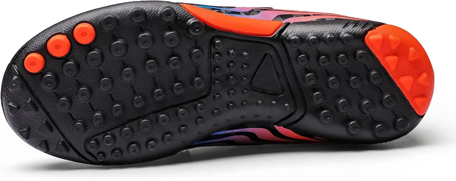 Turf Soccer Shoes Boys Girls Indoor TF Soccer Cleats for Toddler Little Kids