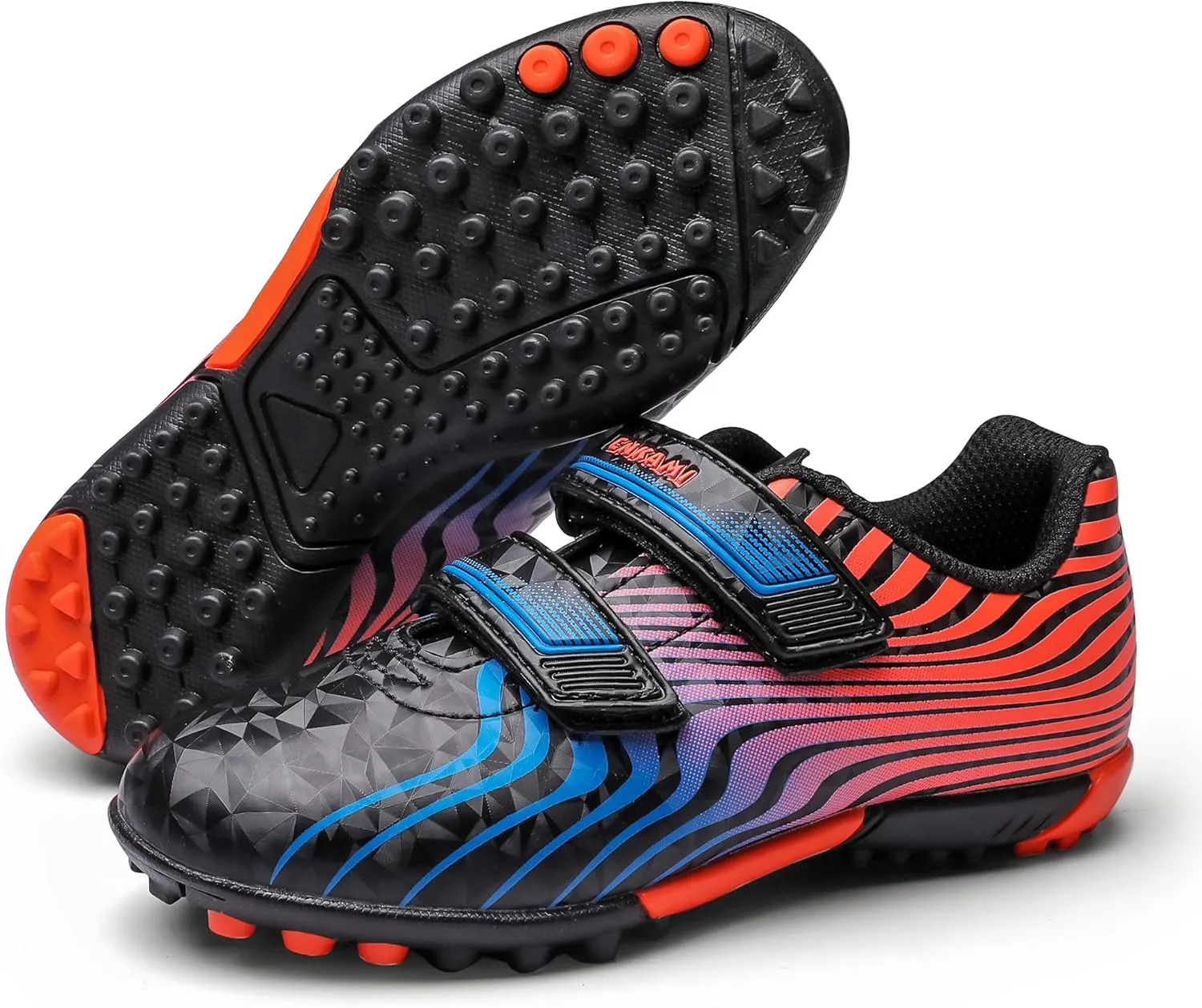 Turf Soccer Shoes Boys Girls Indoor TF Soccer Cleats for Toddler Little Kids