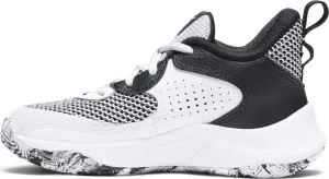 Under Armour - Unisex-Child Ps Curry 3Z 24 Shoes, Color White (100), Size: 2.5 M US Little Kid
