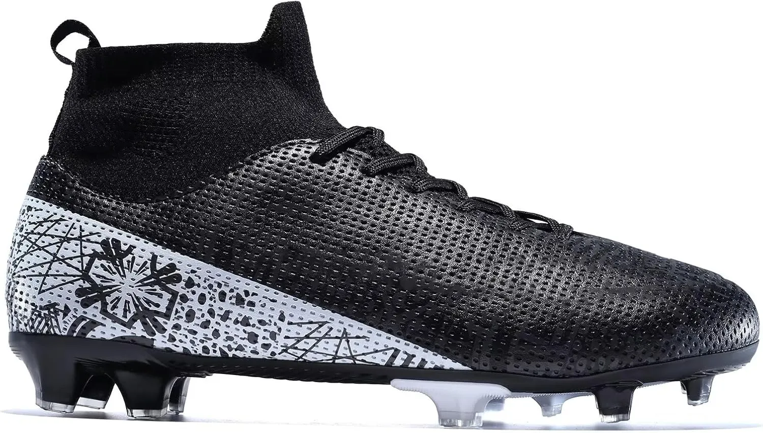 Unisex-Adult Soccer Cleats Tacos de Futbol para Hombre Lightweight Futsal Training Football Shoes for Big Boys