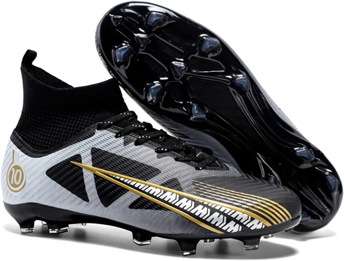 Unisex Youth Football Cleats,High Top Training,Soccer Cleats Girls,Non-Slip Breathable,Soccer Cleats Girls,for Kid Outdoor