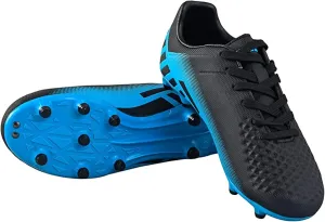 Vizari Santos Firm Ground Kids Soccer Cleats | Girls and Boys Soccer Cleats Embossed Synthetic Upper with Built-in Sock | Football Shoes with Molded TPU Outsole for Maximum Traction