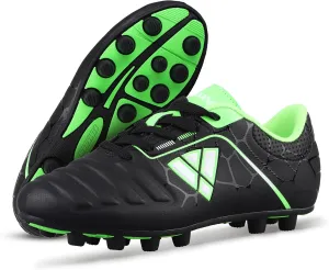 Vizari USA Soccer Cleats Boys, Girls - FG Firm Ground Football Shoes for Toddlers/Little/Big Kids - Youth Football Cleats - Comfort & Excellent Traction