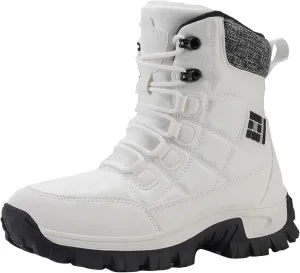 Winter Boots for Women Couple Boots Waterproof Snow Boots Padded Thickened Mid Calf Warm Walking Shoes