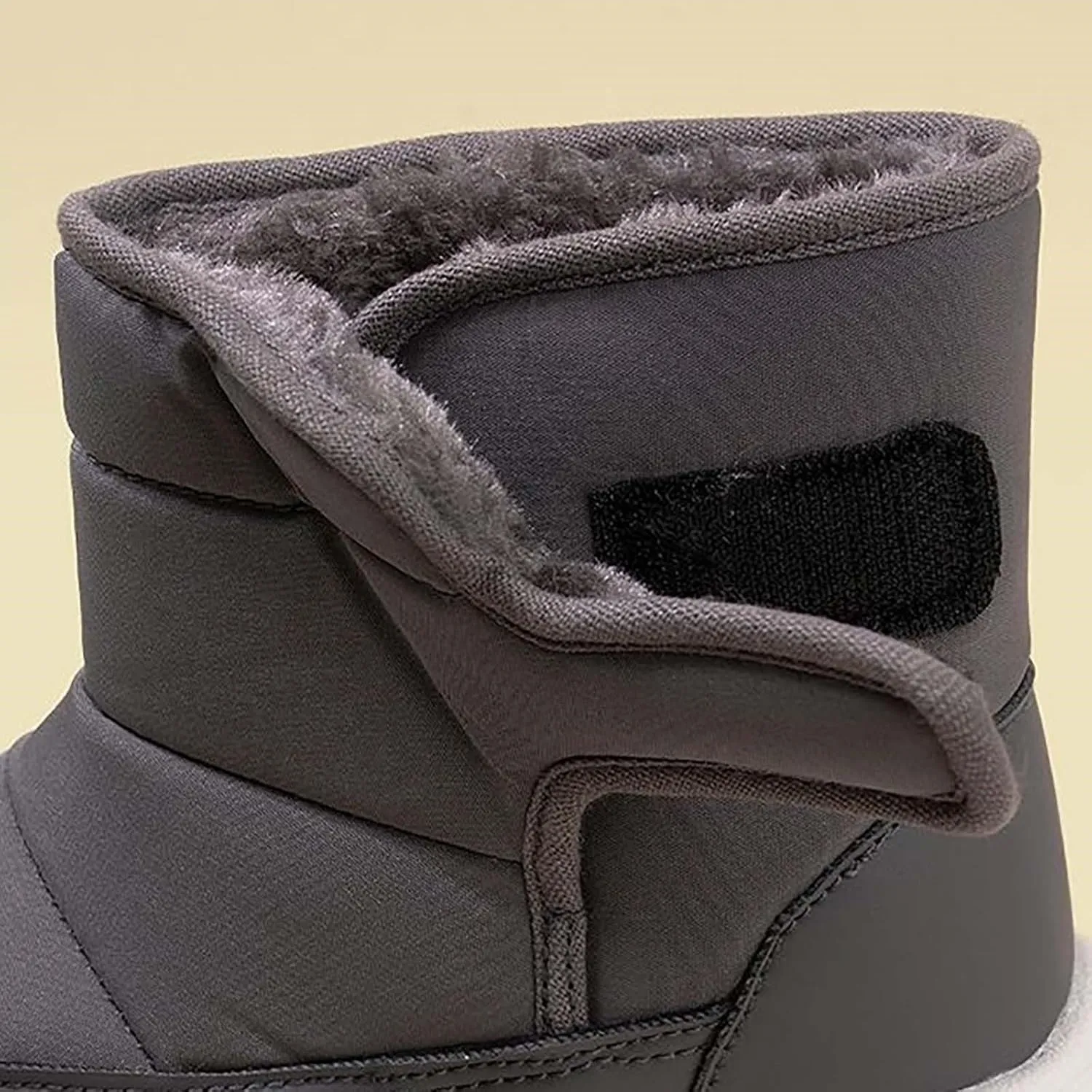 Winter Walking Shoes For Boy Insulated Snow Shoes For Boy Non Slip Plush Lined Ankle Boots Waterproof Hiking Boots