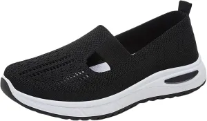 Women Walking Shoes Sock Sneakers Slip-On Breath Tennis Shoes Womens Casual Men Casual Dress Shoes Dress Sneakers Brown Tennis Shoe Trainers Shoe