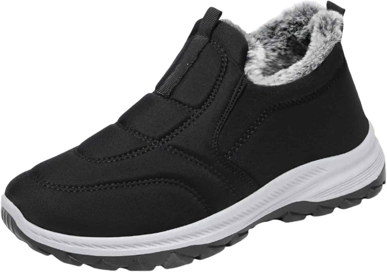 Womens Boots Winter Cute Adults Slip On Waterproof Boots Womens Ankle Ladies Barefoot Shoes Grounded Footwear Hiking Water Shoes for Women Men Snow Booties