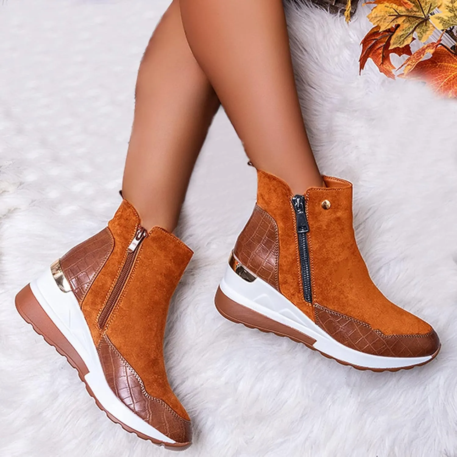 Womens Boots Winter Warm Winter Boots for Ladies Non Slip Snow Boots Womens Winter Ankle Boots Ladies Womens Slip On Snow Boot Waterproof Rain Boots Women Mens Winter Booties
