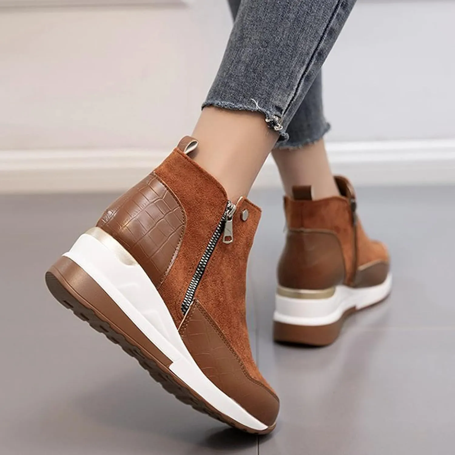 Womens Boots Winter Warm Winter Boots for Ladies Non Slip Snow Boots Womens Winter Ankle Boots Ladies Womens Slip On Snow Boot Waterproof Rain Boots Women Mens Winter Booties