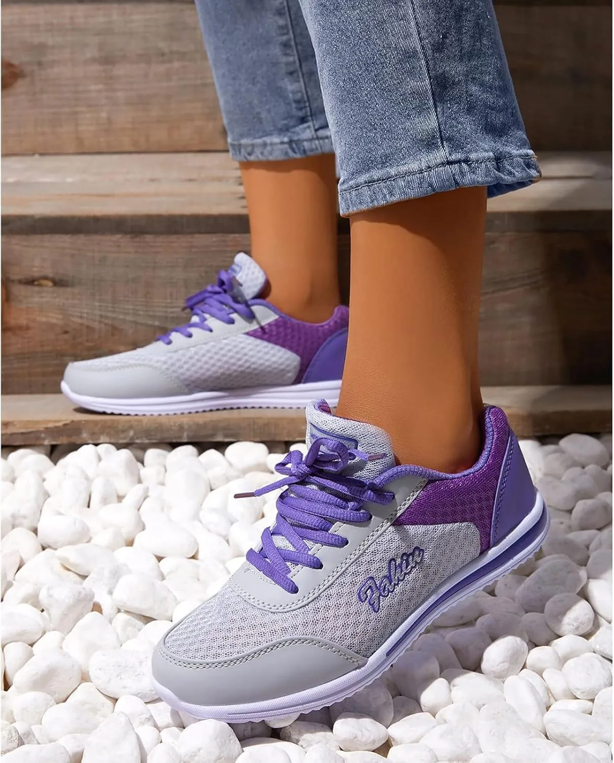 Womens Casual Sneakers Wide Feet Zapato Ortopedico para Mujer Diabetica Women Slip On Shoes Dressy Elder Women's Sneakers with Arch Support Slip On Womens Non Slip Work Shoes Wide Width